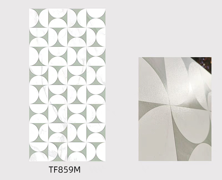 Large Formate 1200 X 600 Mosaic Patterned Porcelain Tile for Hotel Living Room Background Careaux Stone Tiles