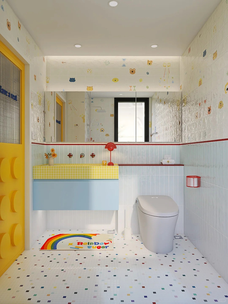 New 300x300 Porcelain White Mosaic Pattern Decorative Wall Tiles Bathroom Shower and Kitchen Floor Tiles