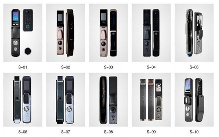 Modern French Style Metal Entry Security Front Door Waterproof Anti-Theft for Exterior Houses and Apartments