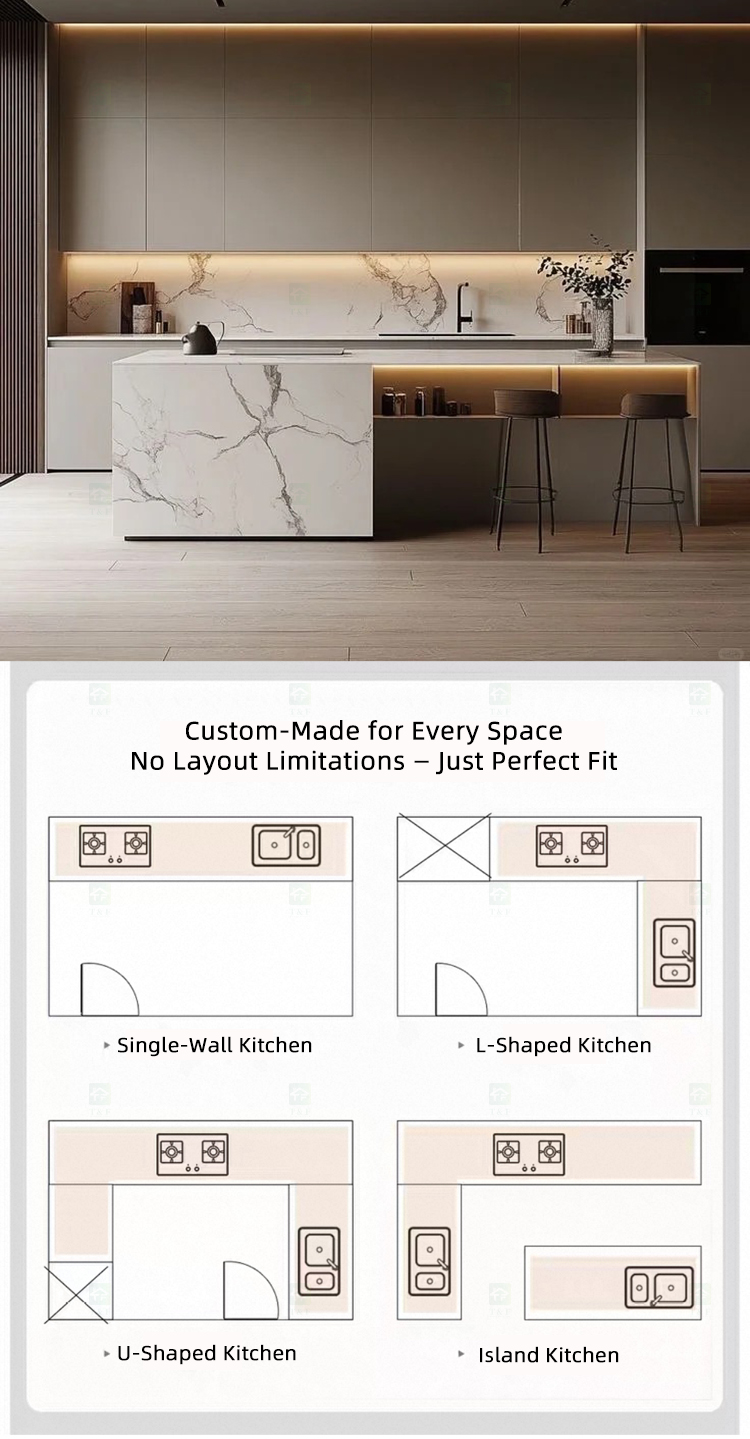 Modern Black Wood Kitchen Cupboards Designs Custom Complete Sets Home Furniture Kitchen Cabinets