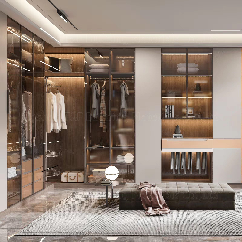 Luxury Modern Bedroom Wall Clothes Cupboard Furniture Walk in Wardrobe Cabinet Closet