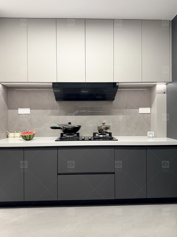 Hot New Modern Style Ready-to-Assemble Kitchen Cabinet Elegant Wardrobe for Kitchen Storage
