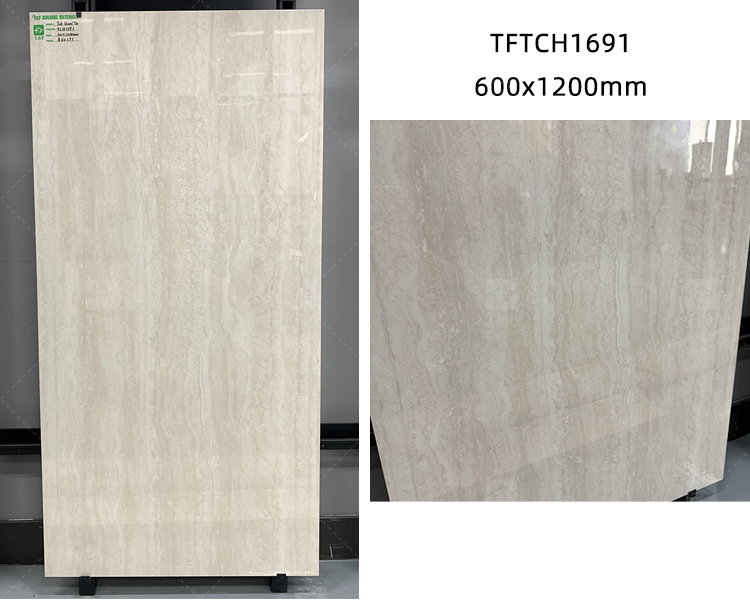 Modern Glossy Porcelain Tiles 1200 X 600 Floor for Living Room Carrelage Pour Sol Floor Tiles 60x120