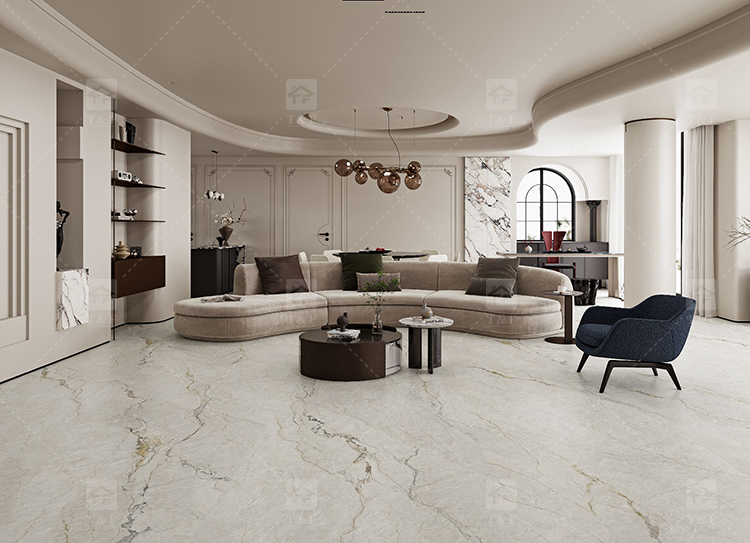 Luxury Matte Glazed 24x48 Porcelain Tiles Stone Effect for Floor and Wall Carrelage Pour Sol 1200x600