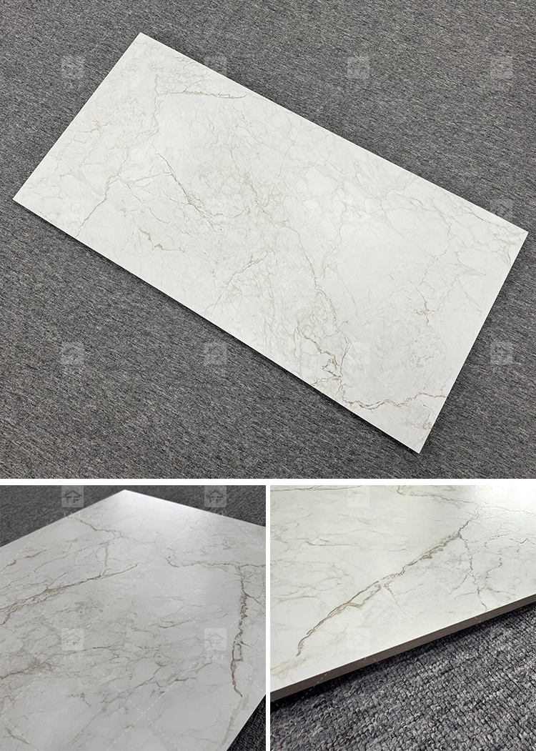 Luxury Matte Glazed 24x48 Porcelain Tiles Stone Effect for Floor and Wall Carrelage Pour Sol 1200x600
