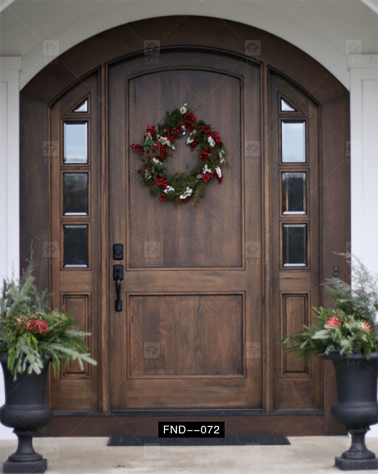 Modern Style High Quality Steel Door Cast Aluminum and Wrought Iron with Waterproof Finished Surface for Villa Application