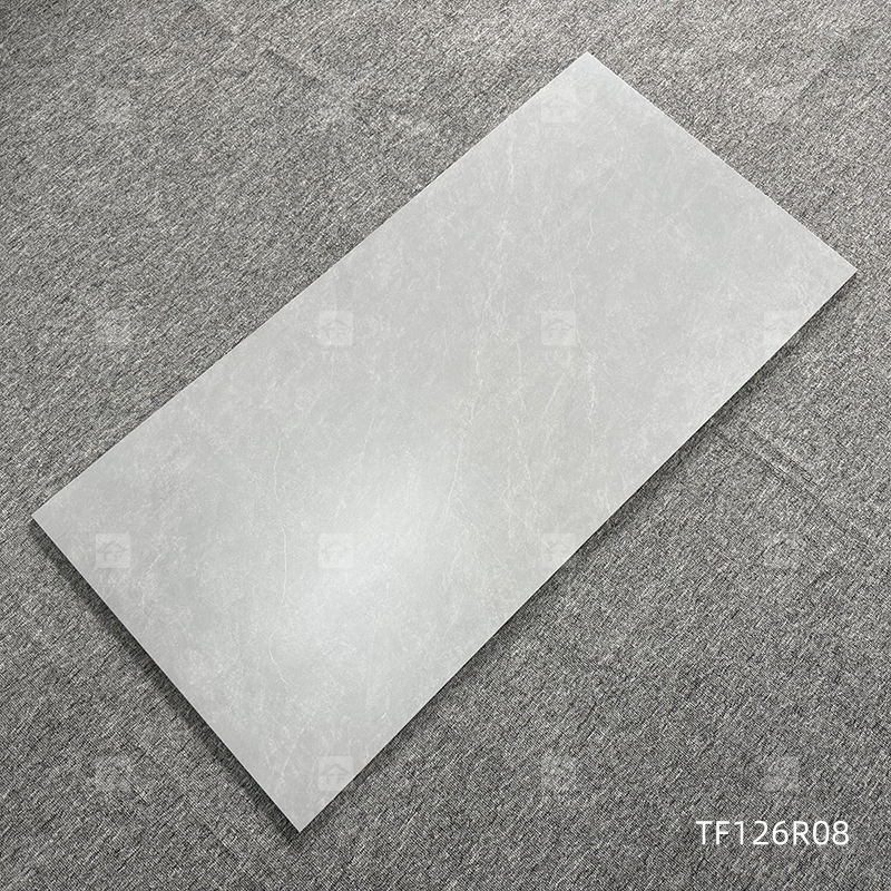 600x1200mm Semi Polished Matte Lappato Gray Porcelain Floor Tiles for Living Room Bathroom Interior