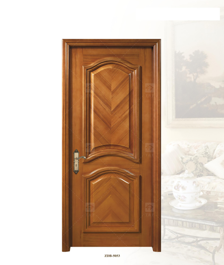 2025 Luxury High Quality Teak Wood Carving Top Head Door Post for Interior Front Door Designs for House Villa Bedroom