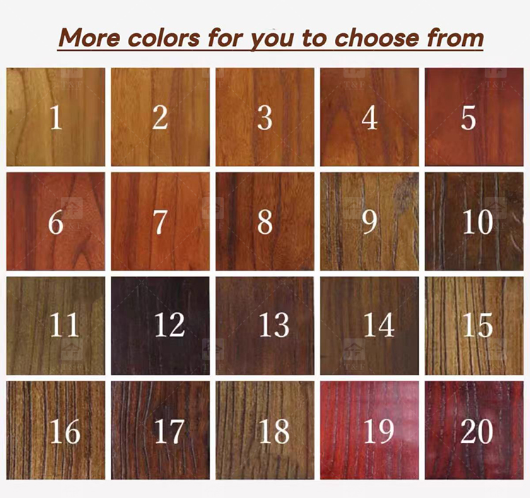 Modern Double Open Panel Design Finished Wooden Security Swing Front Entrance Door for Apartment Outdoor Use Villa Exterior