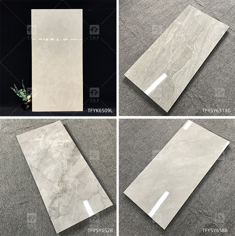 Glossy Polished Glazed Marble Porcelain 60x120 Interior Bathroom Wall Floor Tile for Living Room