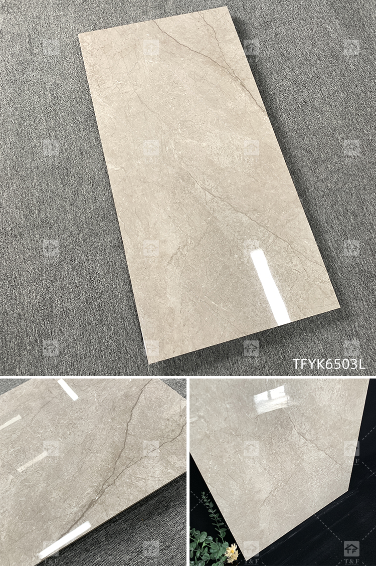Glossy Polished Glazed Marble Porcelain 60x120 Interior Bathroom Wall Floor Tile for Living Room