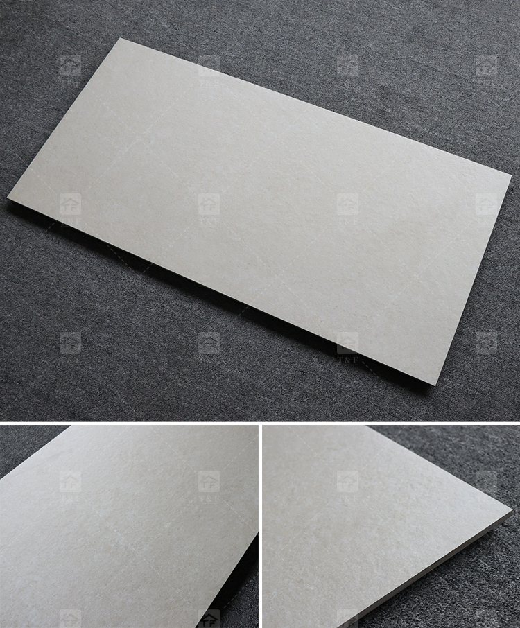 600*1200mm Vintage Limestone Matte Porcelain Flooring Ceramic Wall Tiles Carreaux 120x60 for Bathroom and Toilet