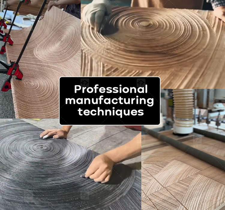 Luxury Villa Main Door Extra-Large 3D Carving Wood Surface Pivot Metal Entrance Door for Modern House Exterior