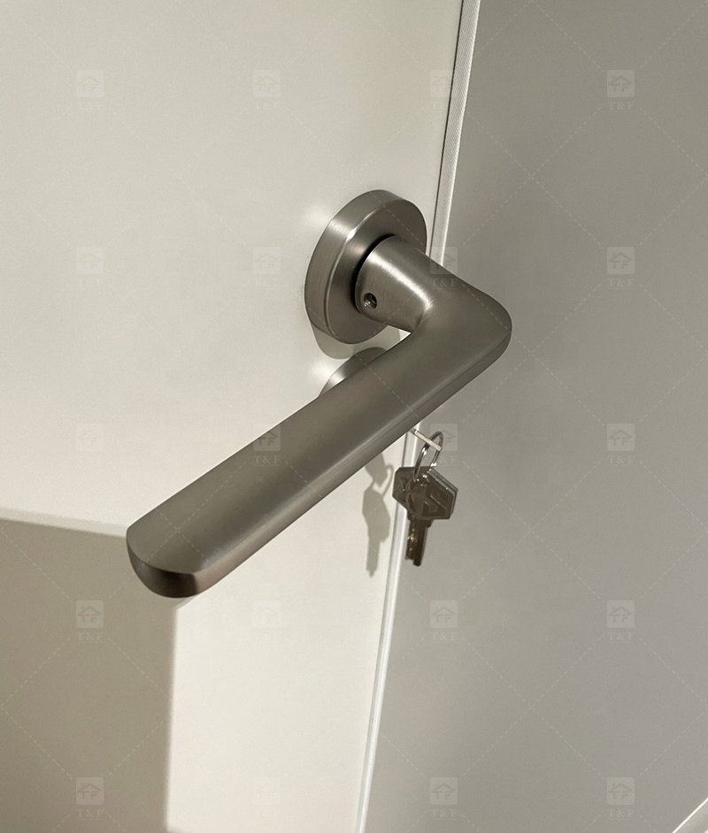 Modern Nordic Minimalist Villa School Interior Door Lock Zinc Alloy Silent Lever Lock Multi-color Easy Installation Home Door