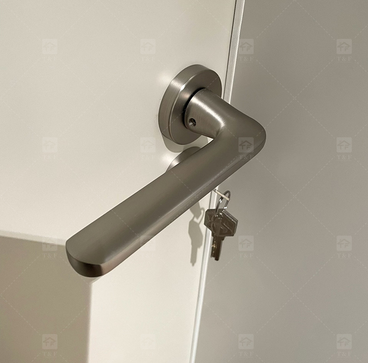 Modern Nordic Minimalist Villa School Interior Door Lock Zinc Alloy Silent Lever Lock Multi-color Easy Installation Home Door