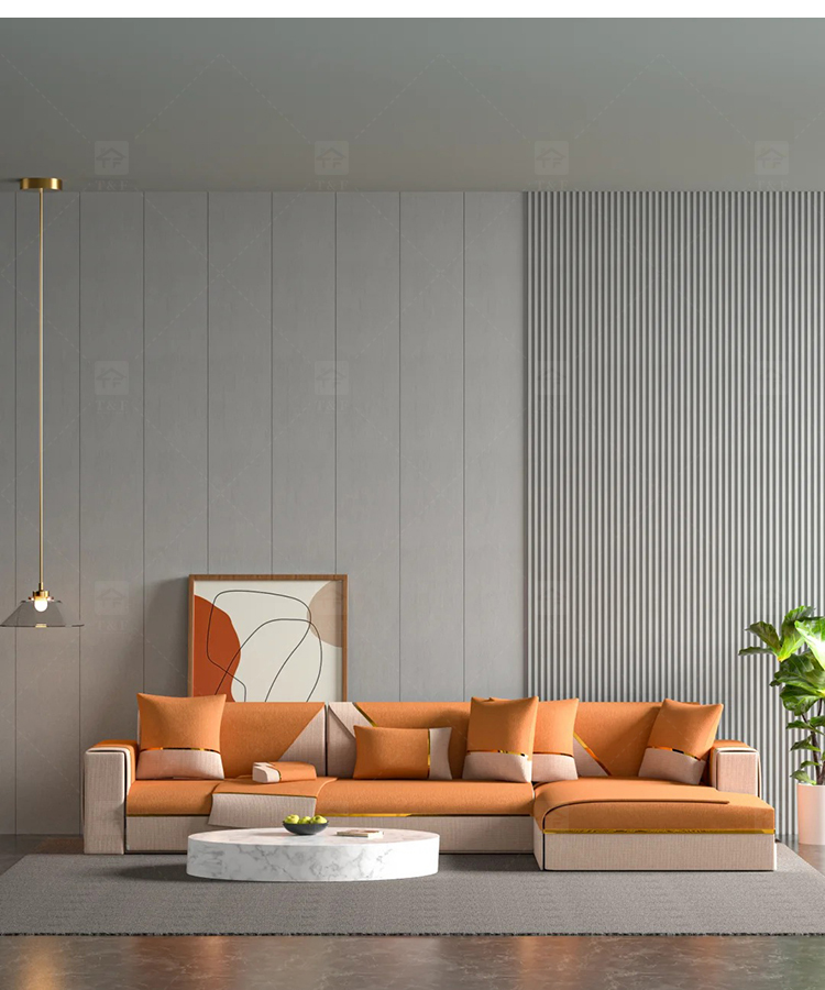 Waterproof Fire Resistant WPC Bamboo Composite 3D Fluted Panneau Mural Wall Cladding Panel for Interior Decorative