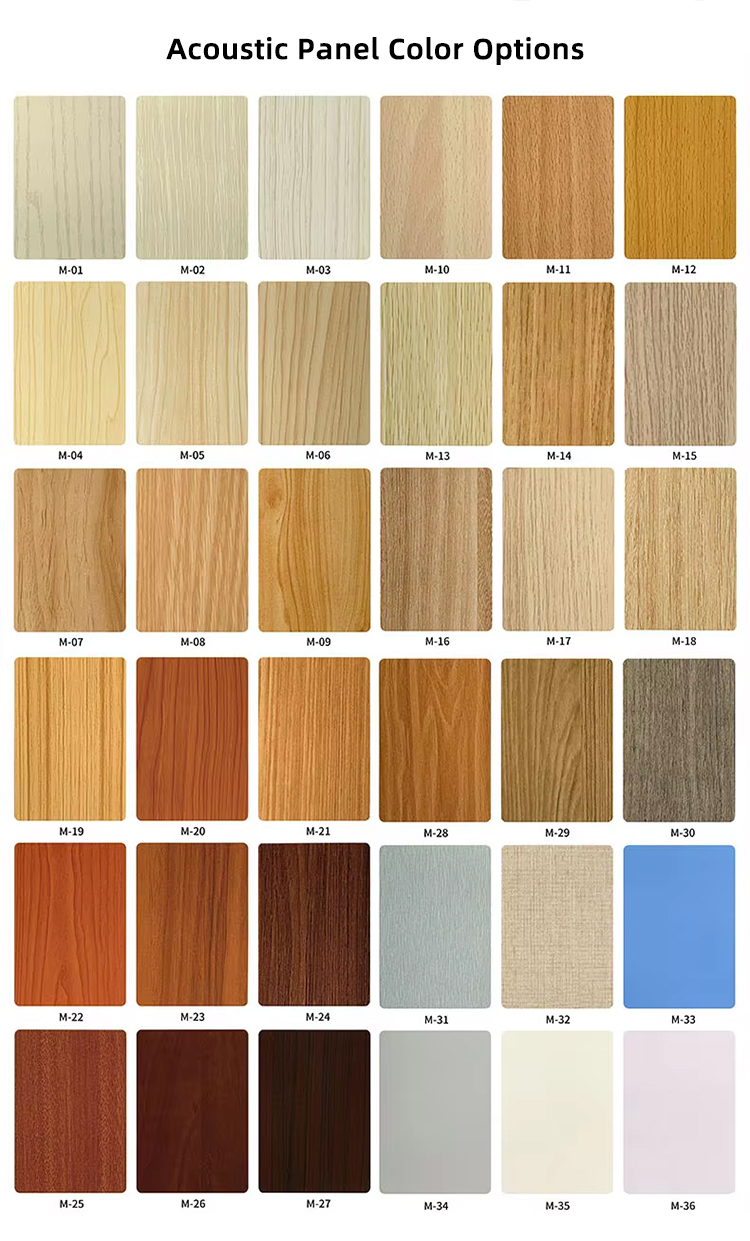 Eco-Friendly Wood Slotted Acoustic Panel Grooved Wooden Ceramic Aluminum Flame Retardant Sound Absorbing Wall Panels