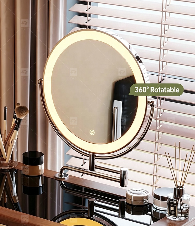 Modern Space-Saving Wood Furniture for Small Bedrooms Bathrooms & Living Rooms Compact Functional Standing Mirror Design