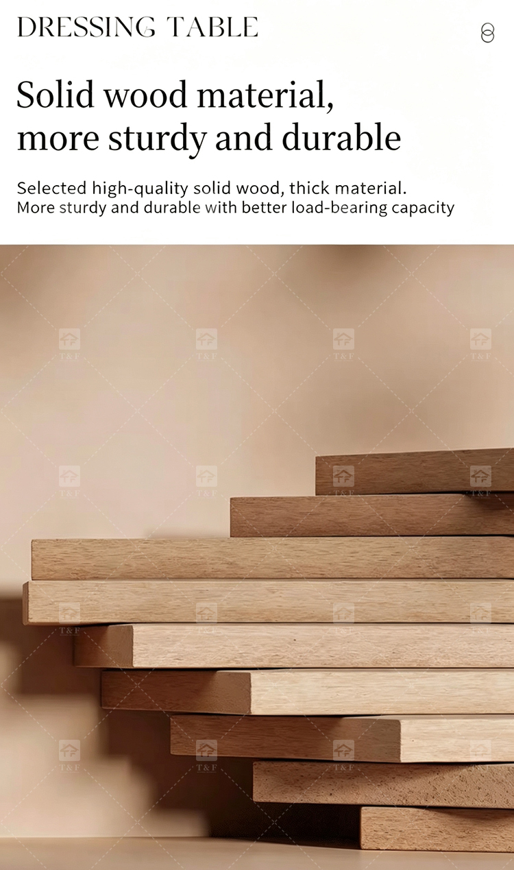 Wholesale Modern Triangle Corner Vanity Table Set LED Light Mirror Storage Drawers Stool Small Space Bedroom Hotel Use