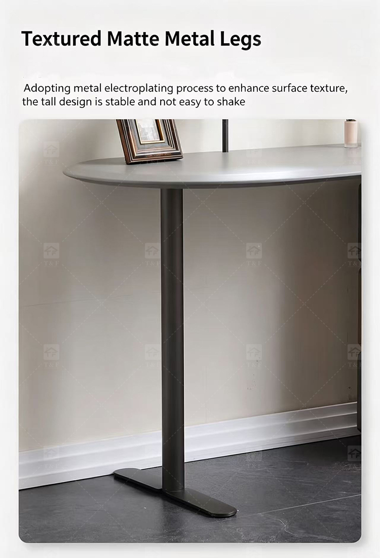 Hot Sale Italian Minimalist Solid Wood Vanity Table Set with Curved Matte Top Rotatable Cube Drawer for Bedroom & Bathroom