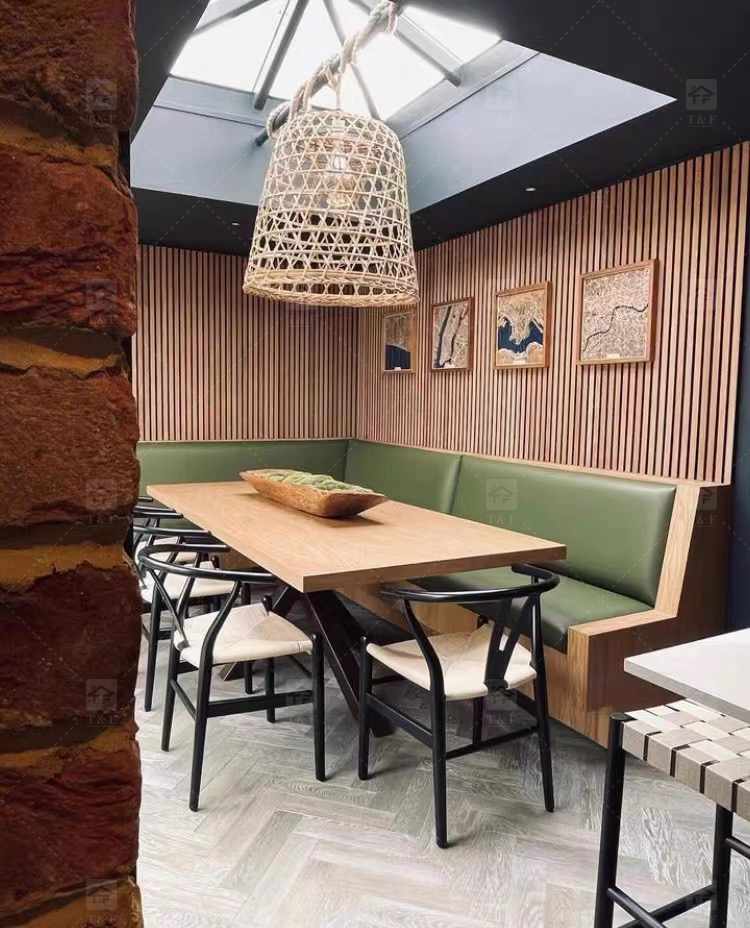 Modern Wooden Slat Acoustic Panel with Wood Veneer Sound Absorbing 3D Model Design for Living Room Bedroom Interior Wall Decor