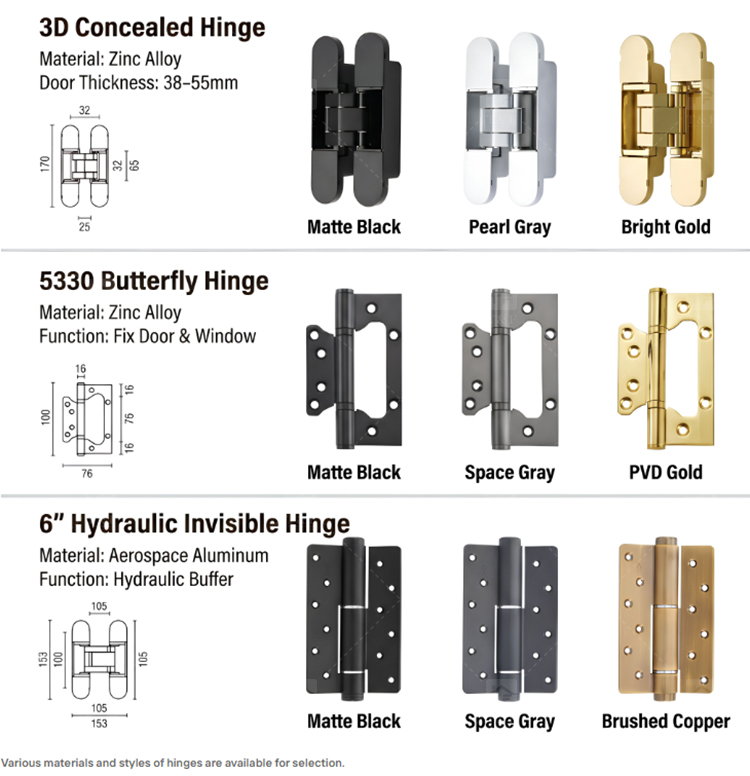 Factory High Performance Cost Ratio Modern Interior Door Handles Lock with Customization for Villa Hotel & Apartment Use